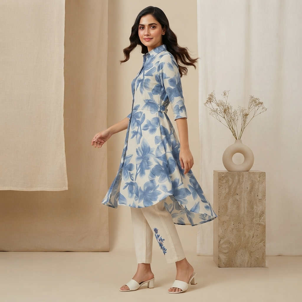 Bloom Printed Kurta Set