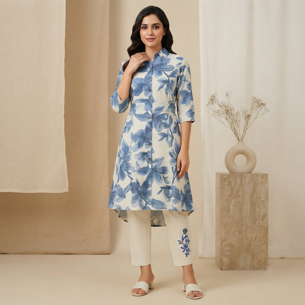 Bloom Printed Kurta Set