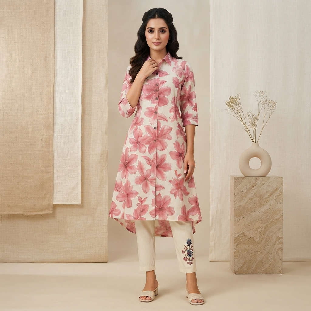 Bloom Printed Kurta Set