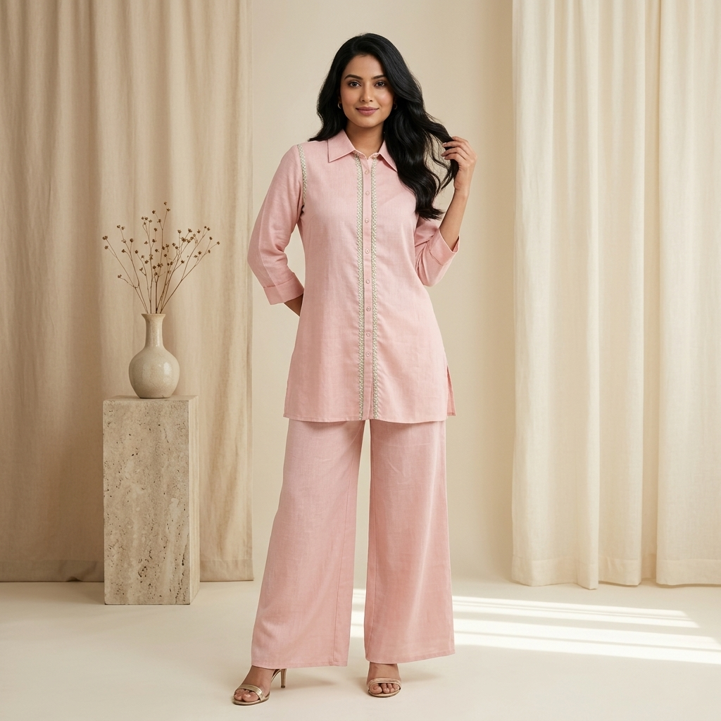 Blush Pink Co-Ord Set