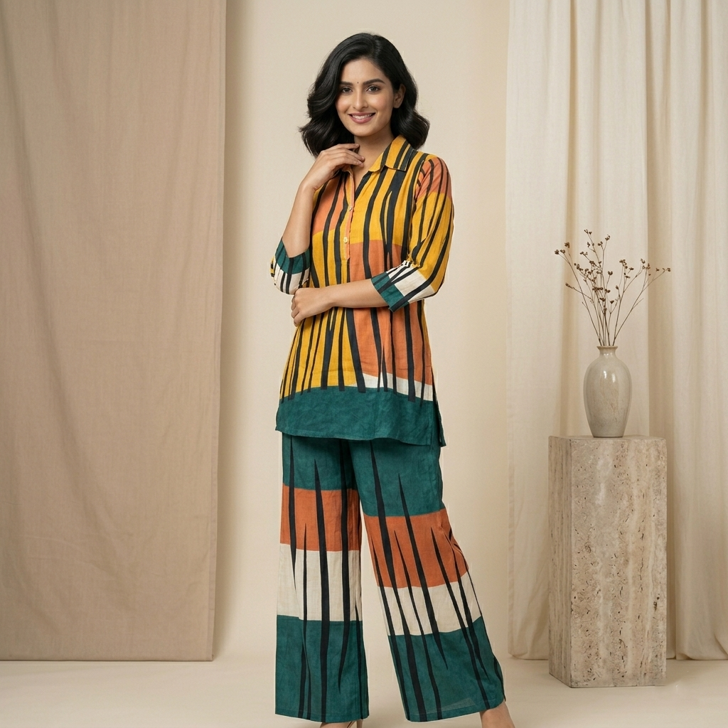 Sunset Stripes Co-Ord Set