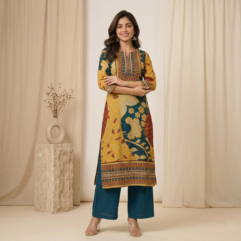 Bloom Kurta Set