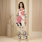 Rose Bloom Kurti Set