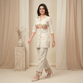 Floral Vine Embroidered Co-ord Set