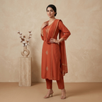 Rustic Amber 3 Pcs Suit Set