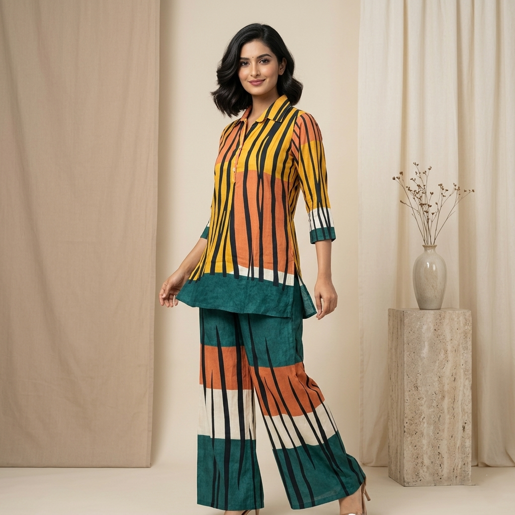 Sunset Stripes Co-Ord Set