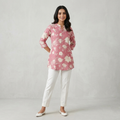 Floral Printed Pink Tunic