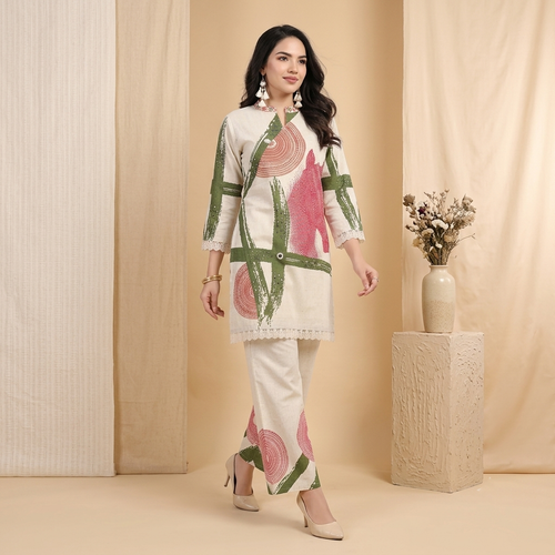 Abstract Print Co-ord Set