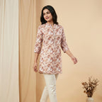 Autumn Bloom Rust Tunic